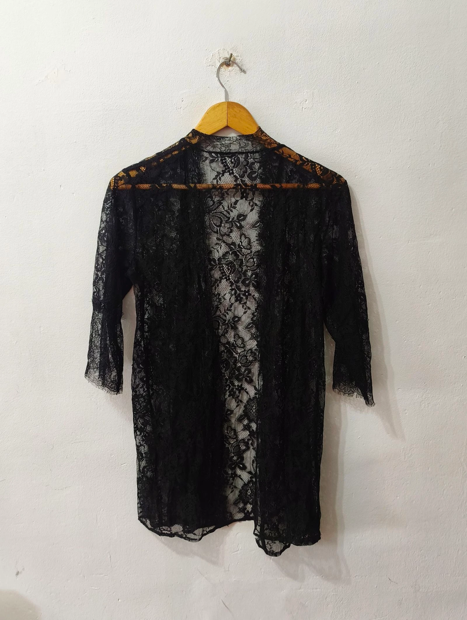 Black beach caftan for women Size M-L – photo 2